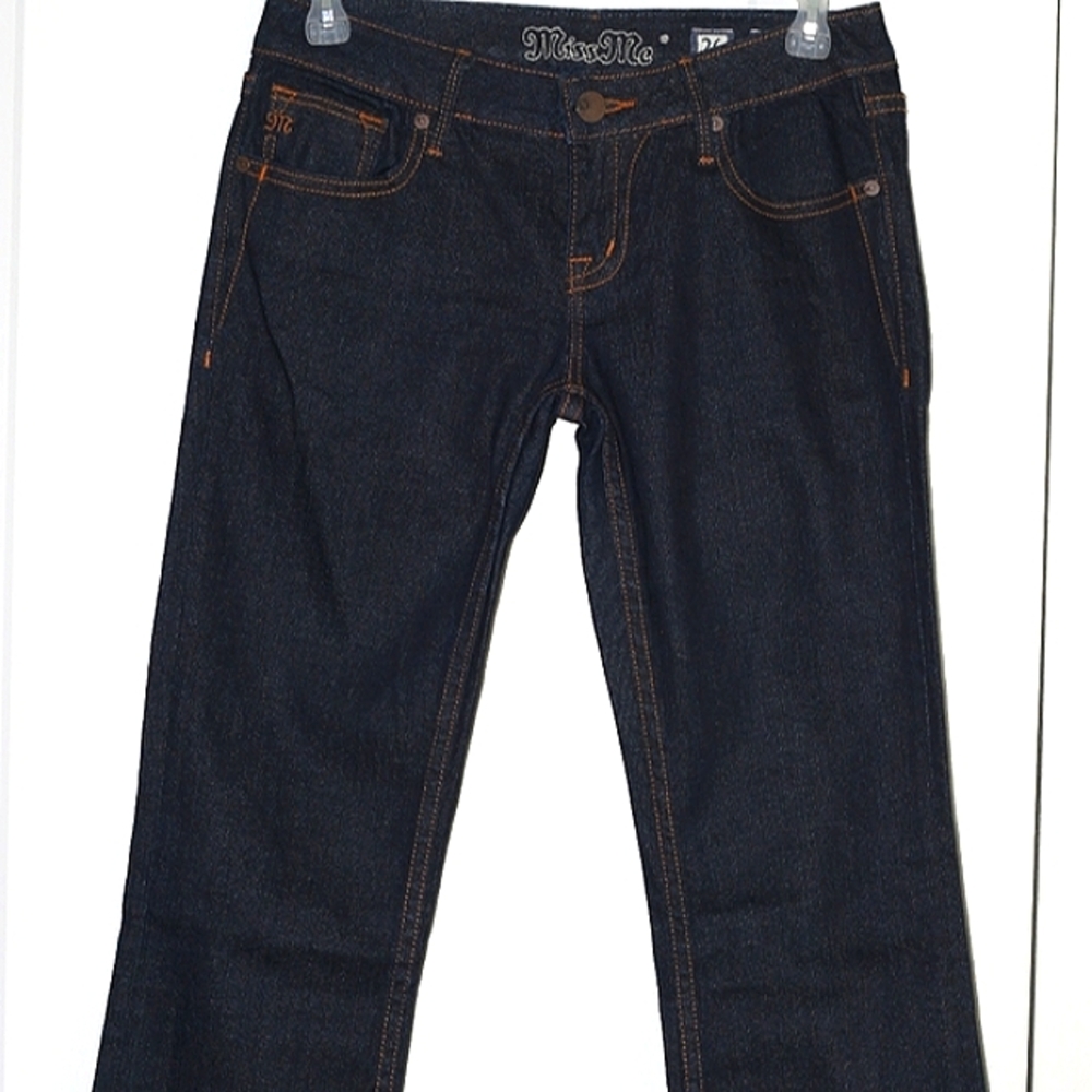 Miss Me flap pocket low rise boot